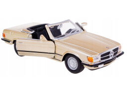 Bburago Mercedes Benz 450 SL 1:32 (1977) zlatá